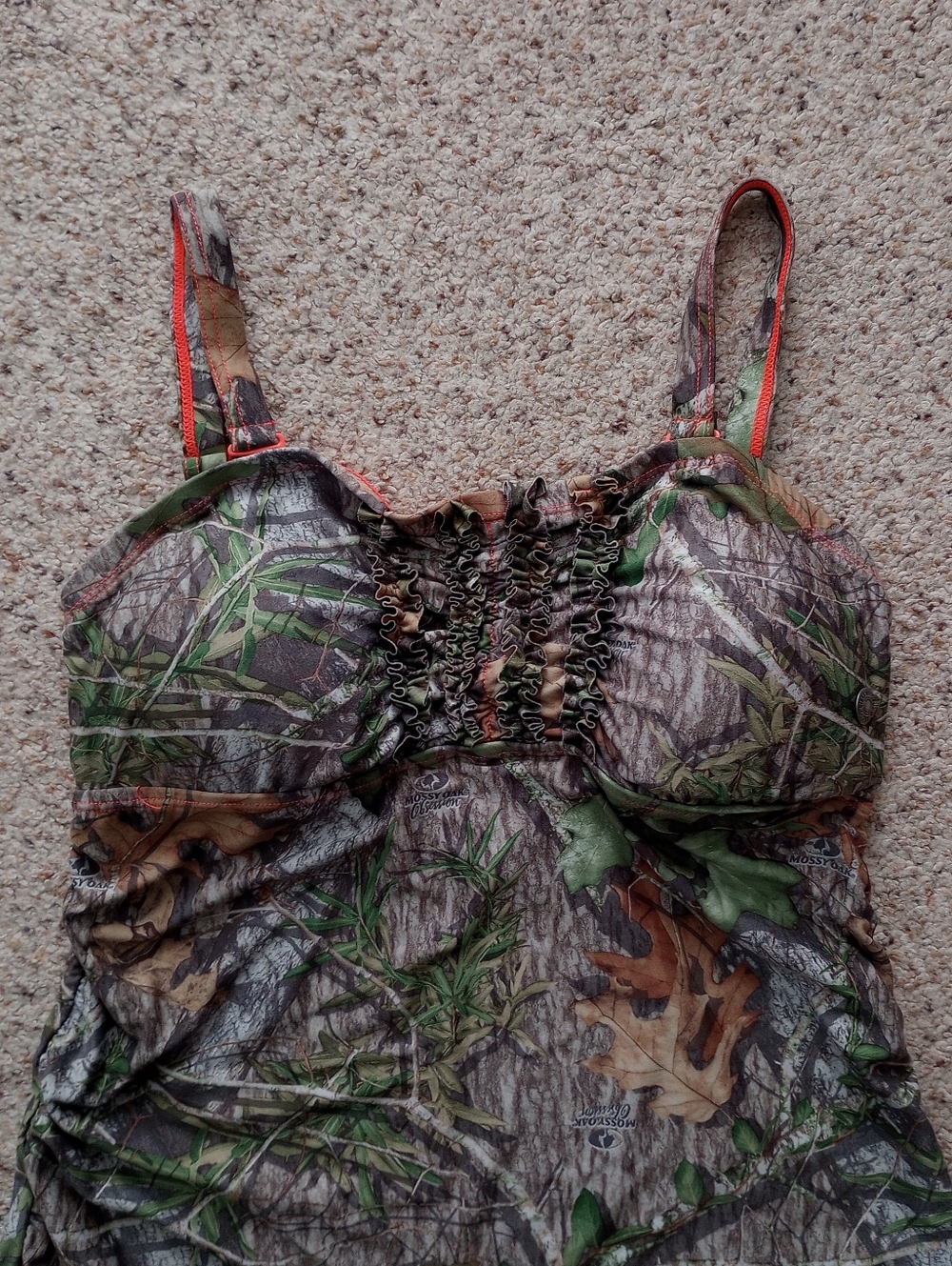 Girls With Guns Camouflage Bathing Suit Top - Picture 2 of 9